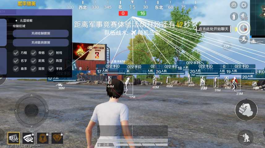 和平精英《独行者》外挂